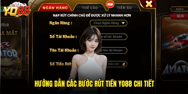 Quy Trình Rút Tiền Yo88 Nhanh Chóng & Bảo Mật Nhất 2025 1 Hướng Dẫn Các Bước Rút Tiền Yo88 Chi Tiết