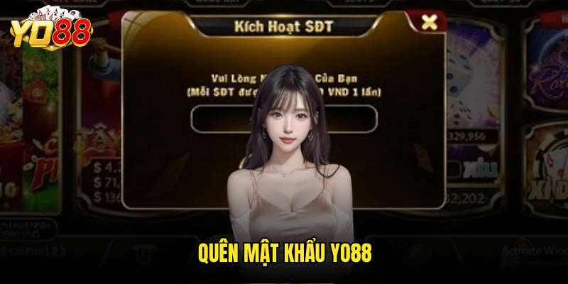 Quên Mật Khẩu Yo88