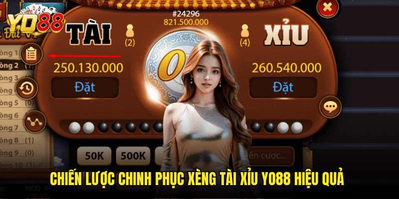 Hấp Dẫn Với Xèng Tài Xỉu Yo88 - Slot Kết Hợp Tài Xỉu Đầy Mới Lạ 3 Chiến Lược Chinh Phục Xèng Tài Xỉu Yo88 Hiệu Quả